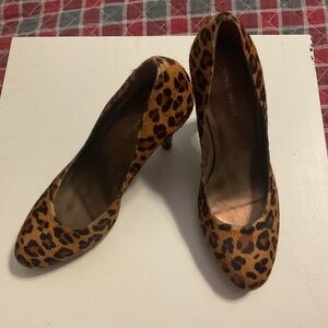 Cheetah print heels